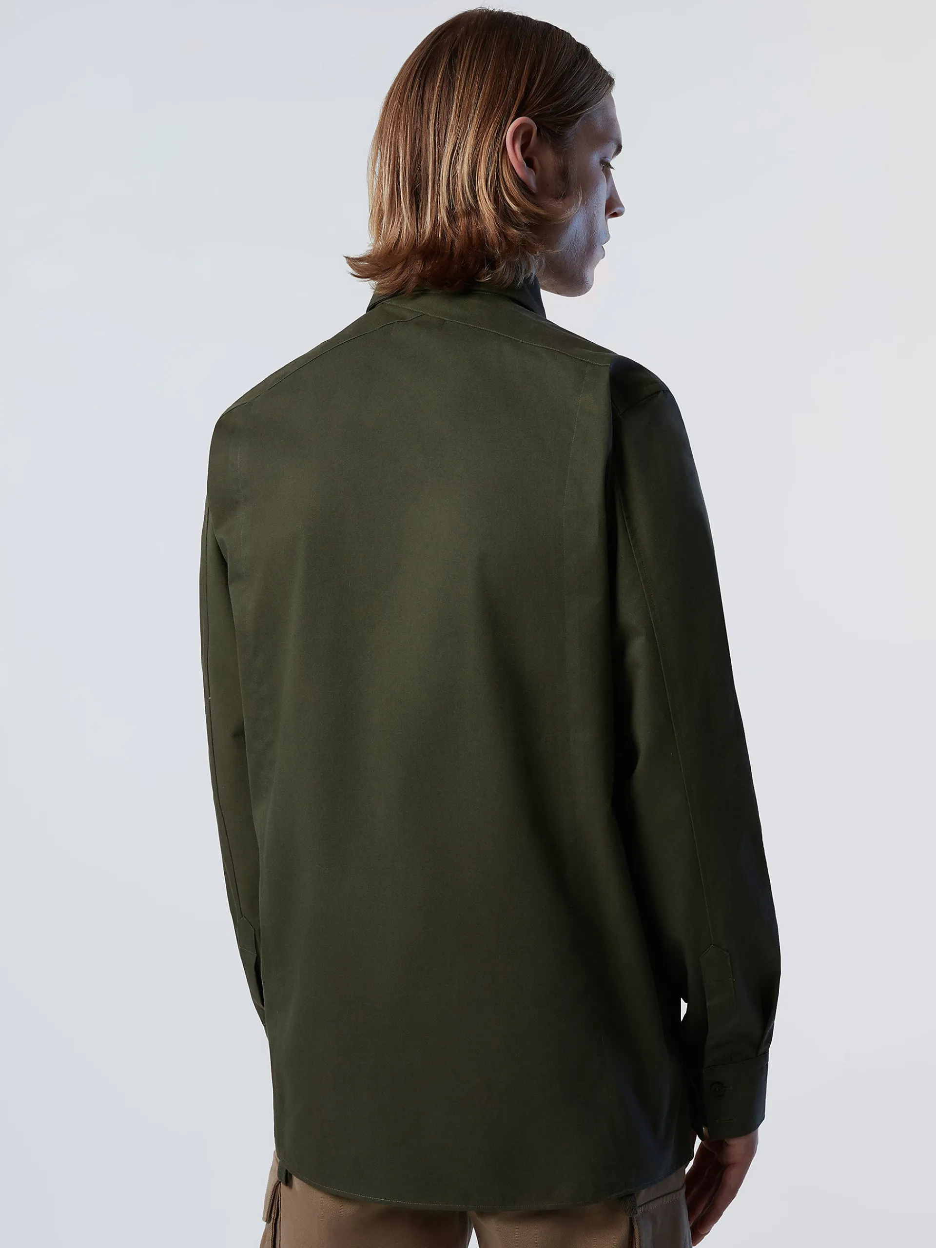 North Sails Overshirt in twill di cotone*Uomo Outlet|Camicie