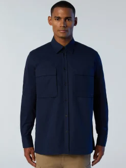 North Sails Overshirt in twill di cotone*Uomo Outlet|Camicie