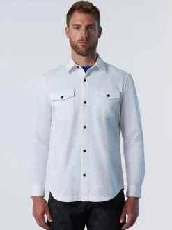 North Sails Overshirt in twill organico*Uomo Outlet|Camicie