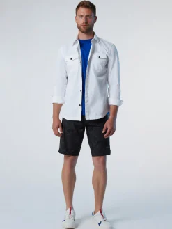 North Sails Overshirt in twill organico*Uomo Outlet|Camicie