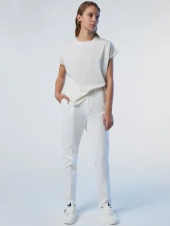 North Sails Pantaloni chino in gabardina*Donna Outlet|Pantaloni