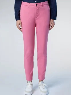 North Sails Pantaloni chino in gabardina*Donna Outlet|Pantaloni