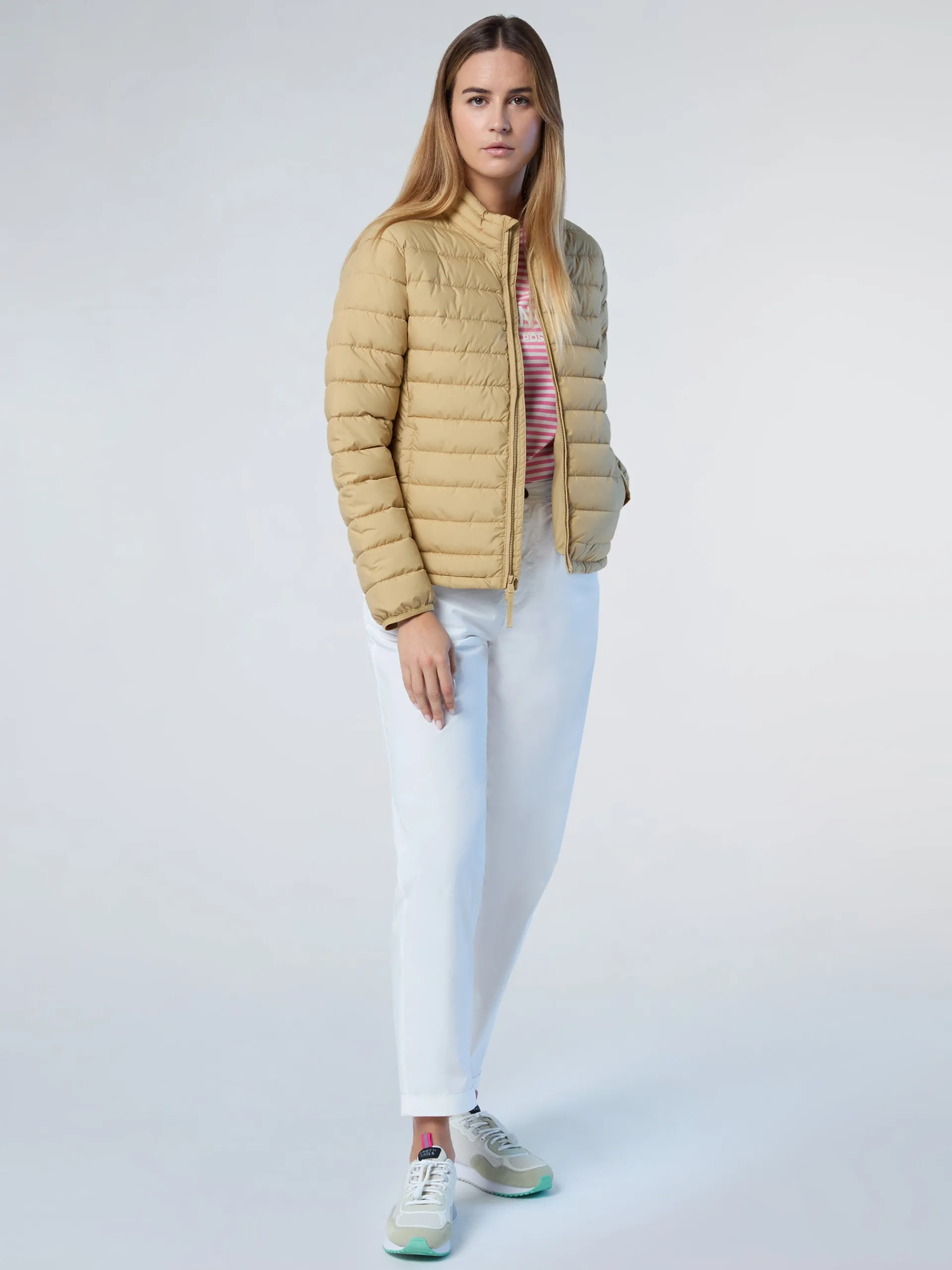 North Sails Pantaloni chino in gabardina*Donna Outlet|Pantaloni