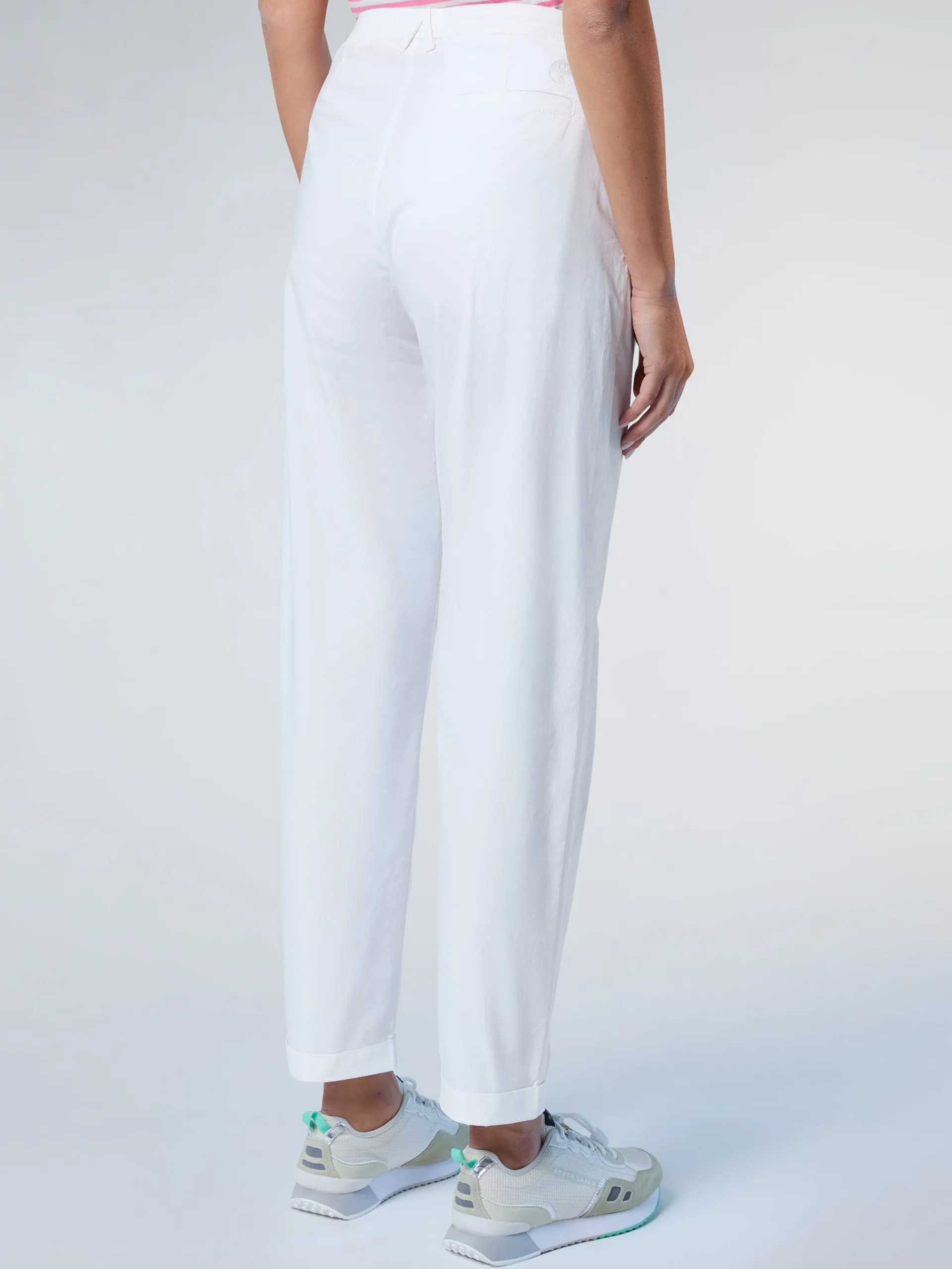 North Sails Pantaloni chino in gabardina*Donna Outlet|Pantaloni