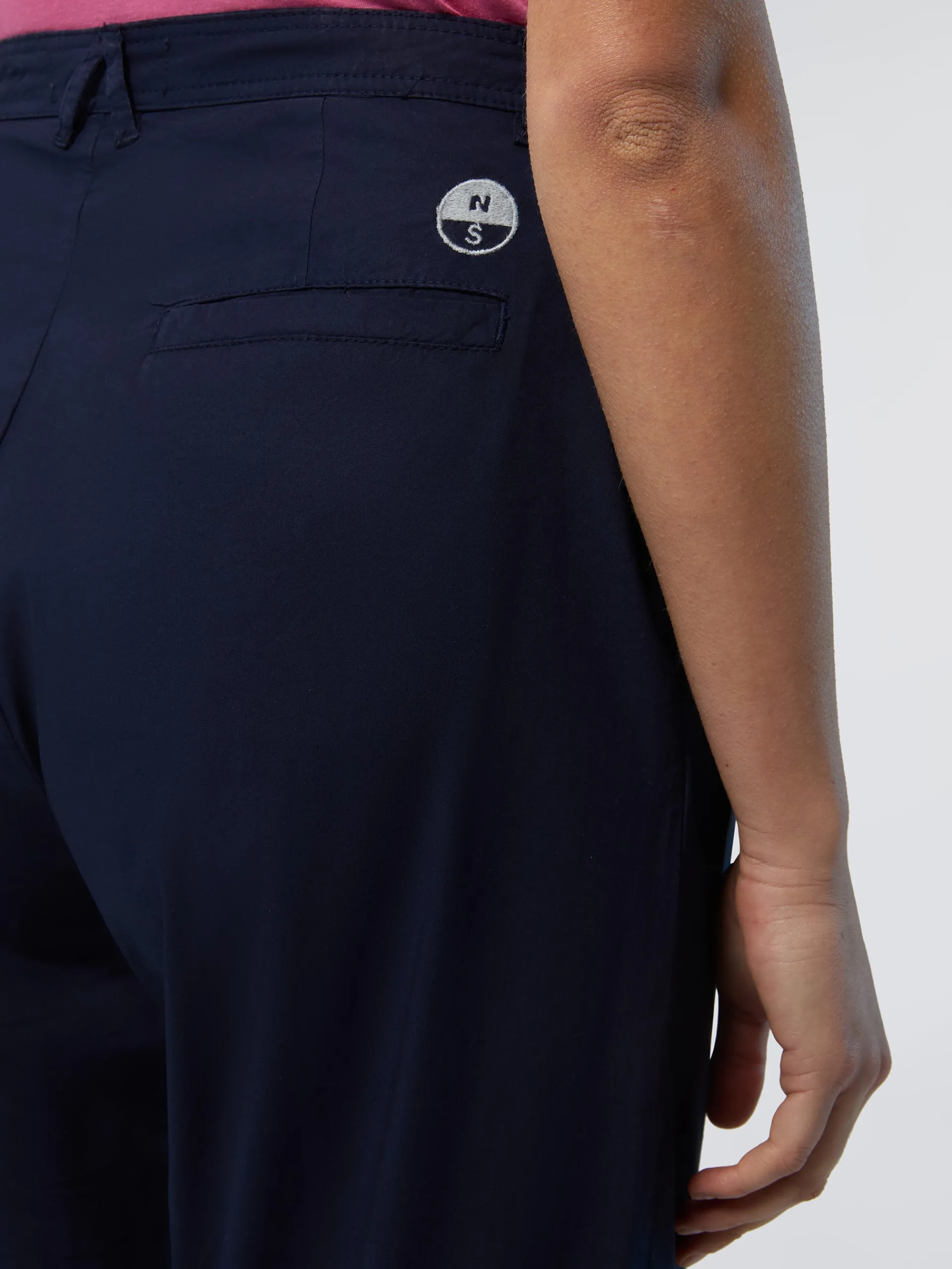 North Sails Pantaloni chino in gabardina*Donna Outlet|Pantaloni