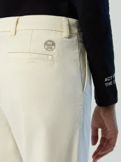 North Sails Pantaloni chino in gabardina*Donna Outlet|Pantaloni
