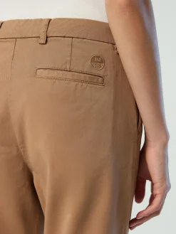 North Sails Pantaloni chino in gabardina*Donna Outlet|Pantaloni