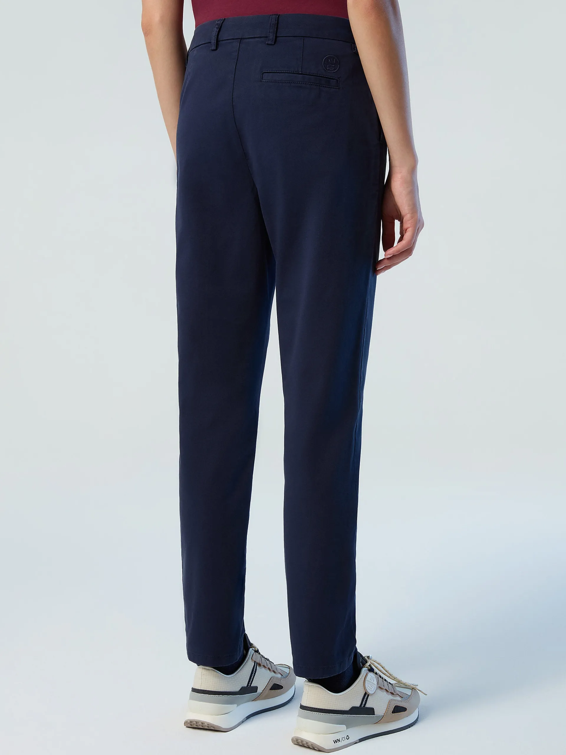 North Sails Pantaloni chino in gabardina*Donna Outlet|Pantaloni