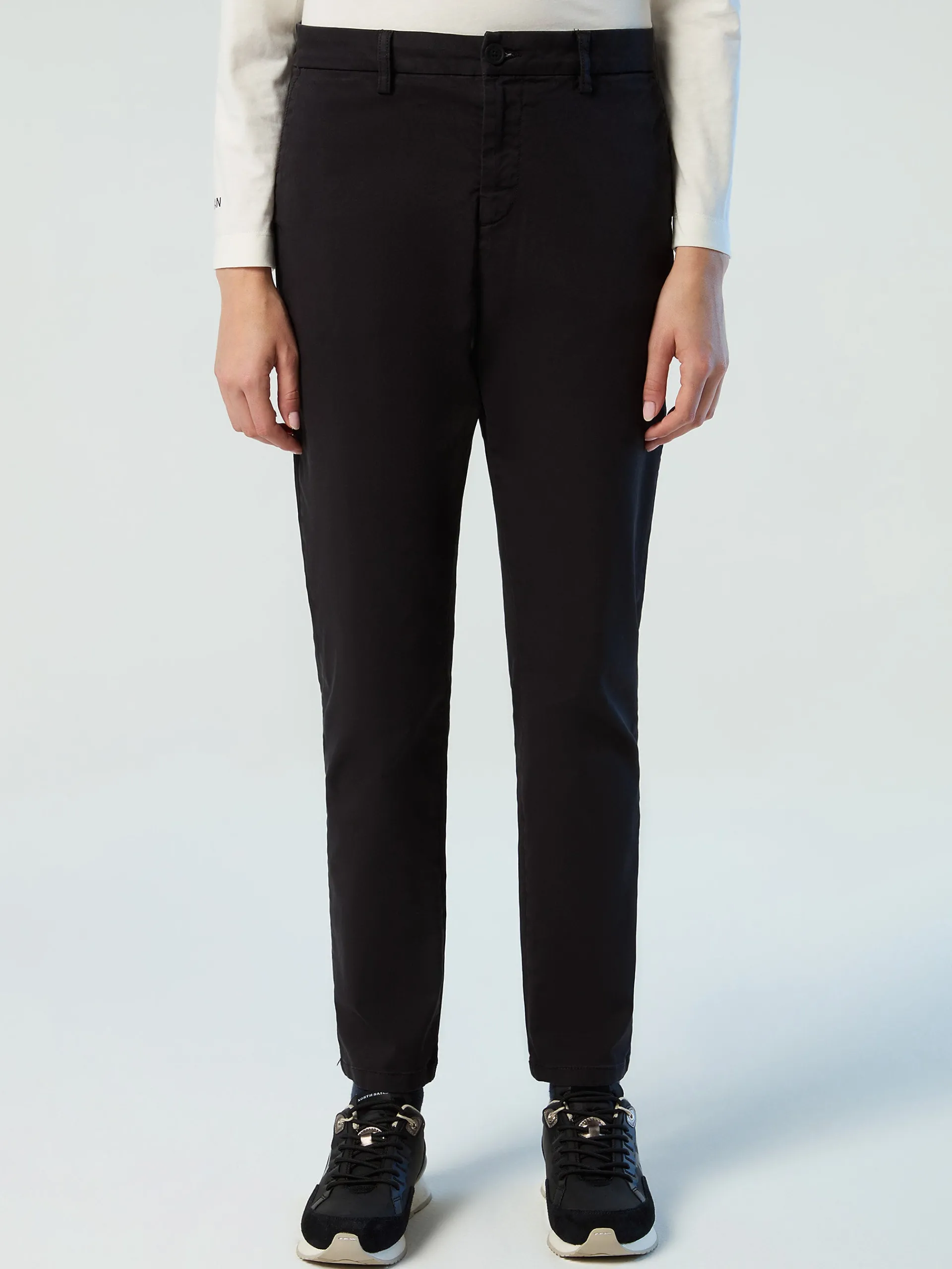 North Sails Pantaloni chino in gabardina*Donna Outlet|Pantaloni