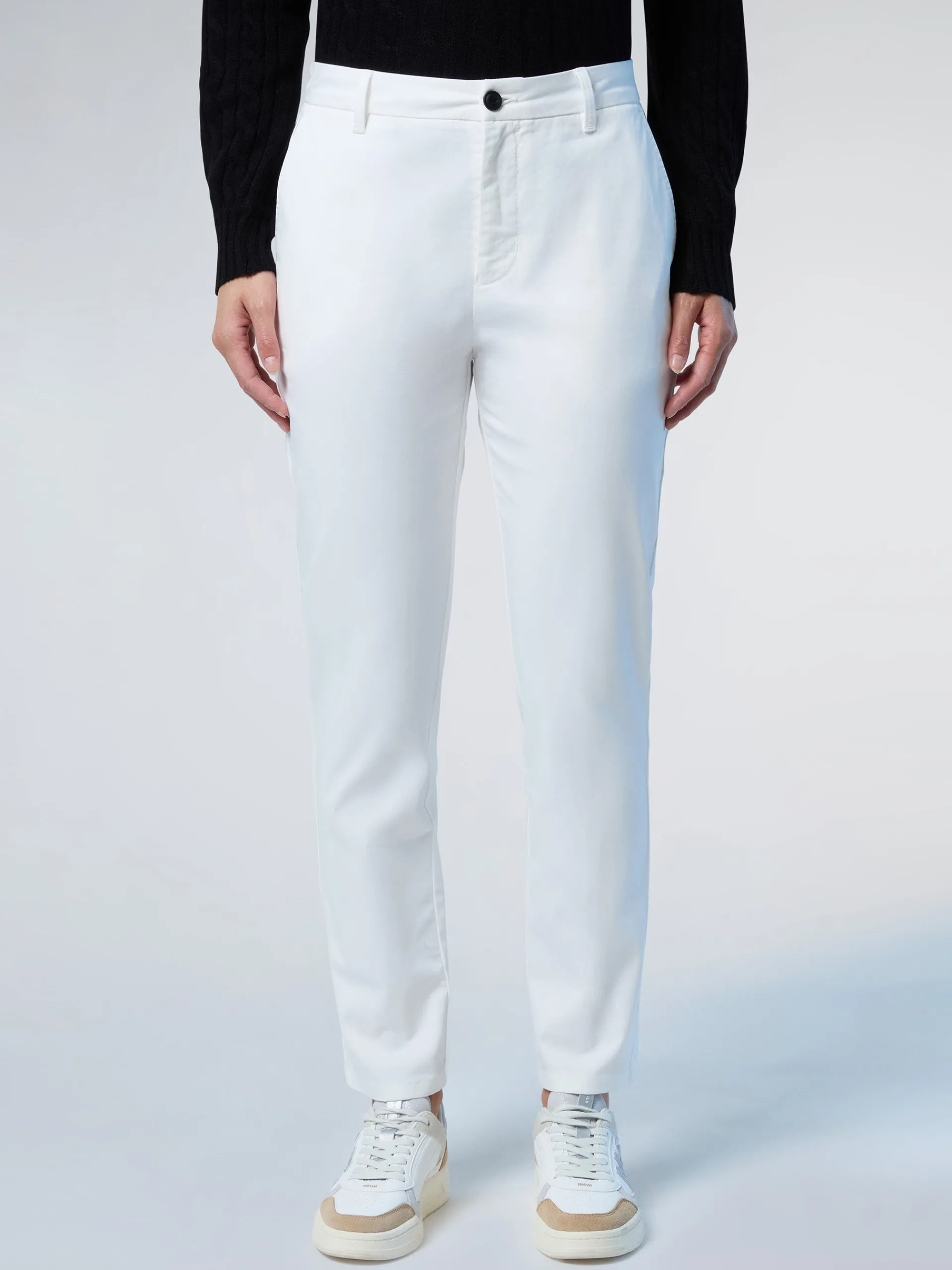 North Sails Pantaloni chino in gabardina*Donna Shop By Look|Pantaloni