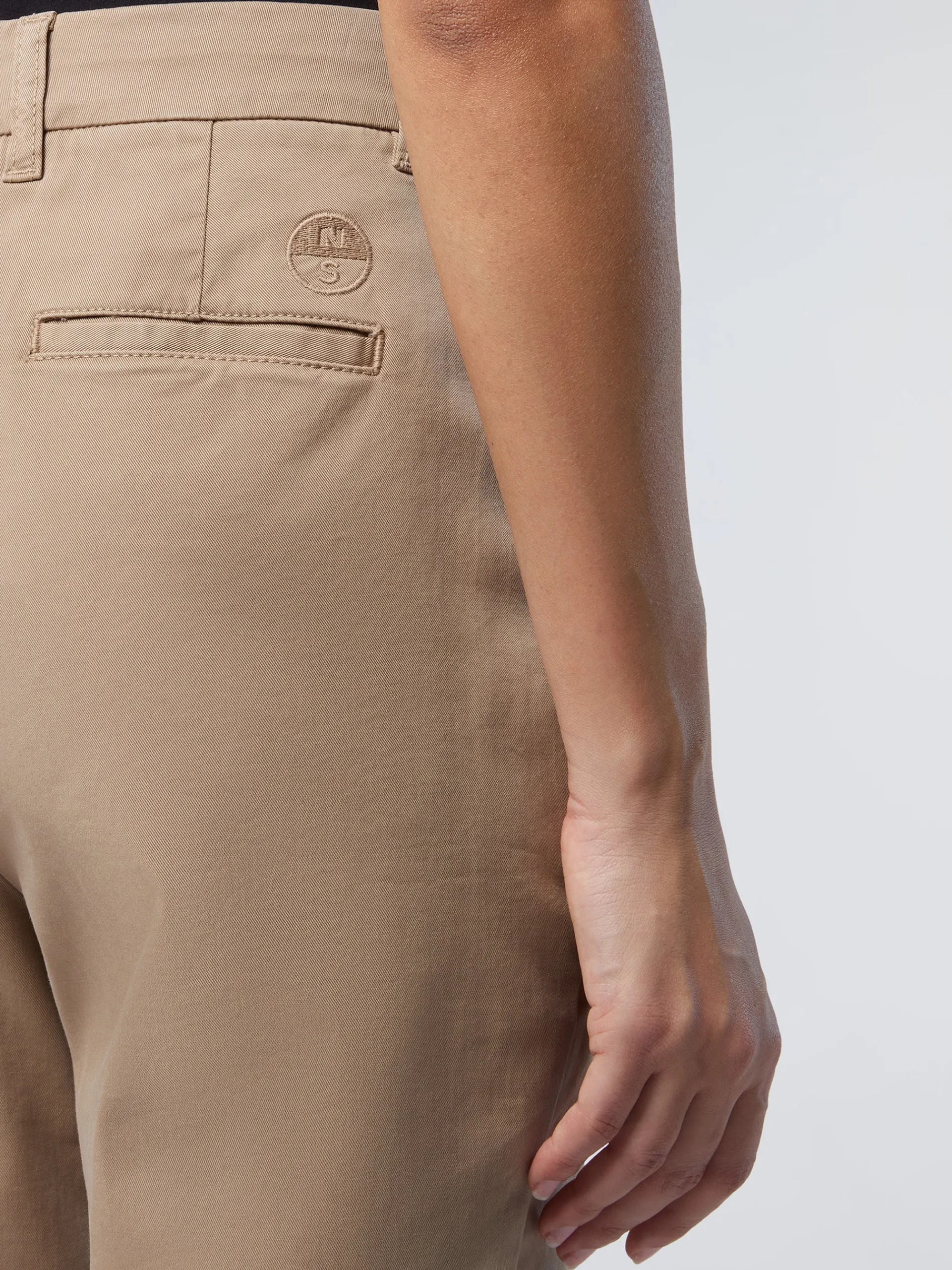 North Sails Pantaloni chino in gabardina*Donna Shop By Look|Pantaloni
