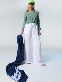 North Sails Pantaloni in lino e tencel*Donna Outlet|Pantaloni