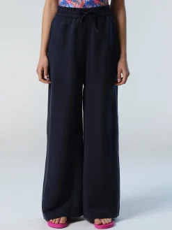 North Sails Pantaloni in lino e tencel*Donna Outlet|Pantaloni