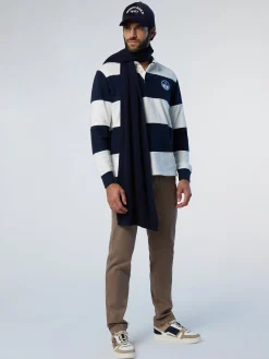 North Sails Polo a manche lunghe stile rugby*Uomo Polo