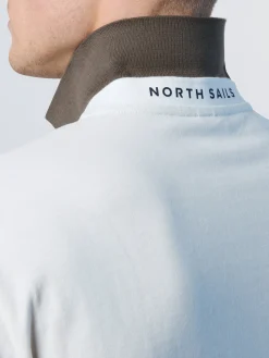 North Sails Polo a maniche lunghe con patch*Uomo Polo