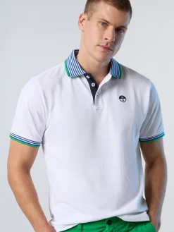 North Sails Polo con colletto a righe*Uomo Outlet|Outlet