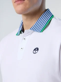 North Sails Polo con colletto a righe*Uomo Outlet|Outlet