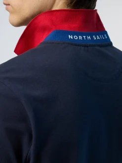 North Sails Polo con colletto a righe*Uomo Outlet