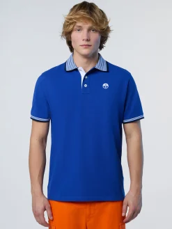 North Sails Polo con colletto a righe*Uomo Outlet