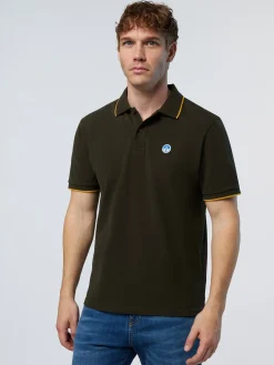 North Sails Polo con colletto logato*Uomo Outlet