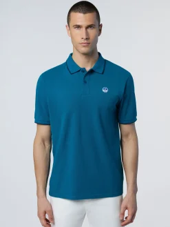 North Sails Polo con colletto logato*Uomo Outlet
