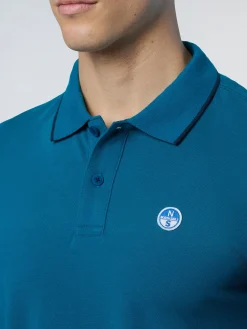 North Sails Polo con colletto logato*Uomo Outlet