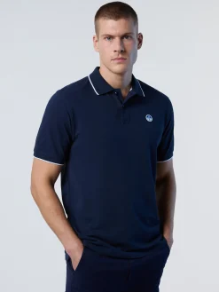 North Sails Polo con colletto logato*Uomo Outlet