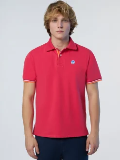 North Sails Polo con dettagli a righe*Uomo Outlet|Outlet