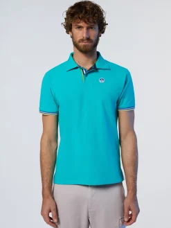 North Sails Polo con dettagli a righe*Uomo Outlet