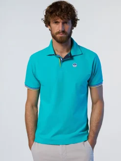 North Sails Polo con dettagli a righe*Uomo Outlet