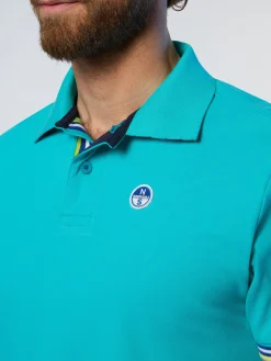 North Sails Polo con dettagli a righe*Uomo Outlet