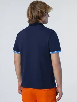 North Sails Polo con dettagli a righe*Uomo Outlet