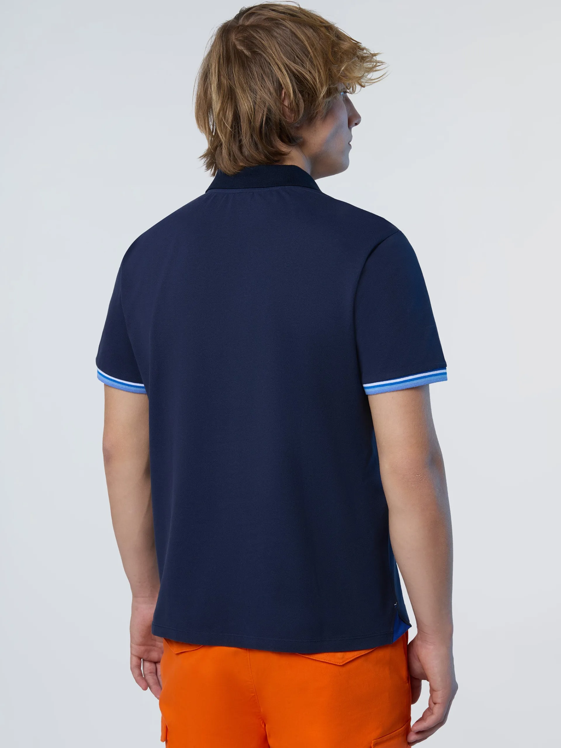 North Sails Polo con dettagli a righe*Uomo Outlet