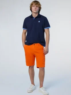 North Sails Polo con dettagli a righe*Uomo Outlet