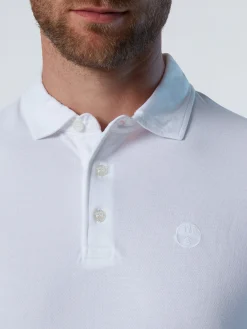 North Sails Polo con logo ricamato*Uomo Outlet