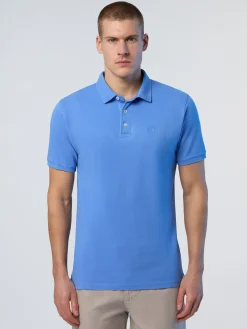 North Sails Polo con logo ricamato*Uomo Outlet