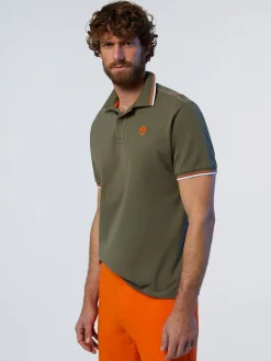 North Sails Polo con logo ricamato*Uomo Outlet