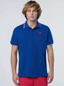 North Sails Polo con logo ricamato*Uomo Outlet