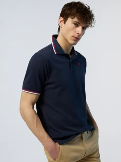 North Sails Polo con logo ricamato*Uomo Outlet