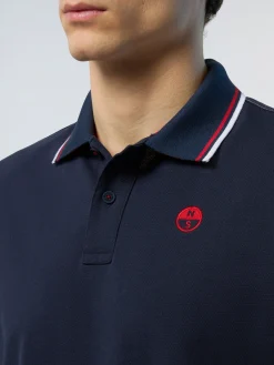 North Sails Polo con logo ricamato*Uomo Outlet