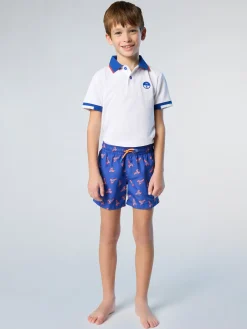 North Sails Polo con motivo bicolor* Outlet|Polo