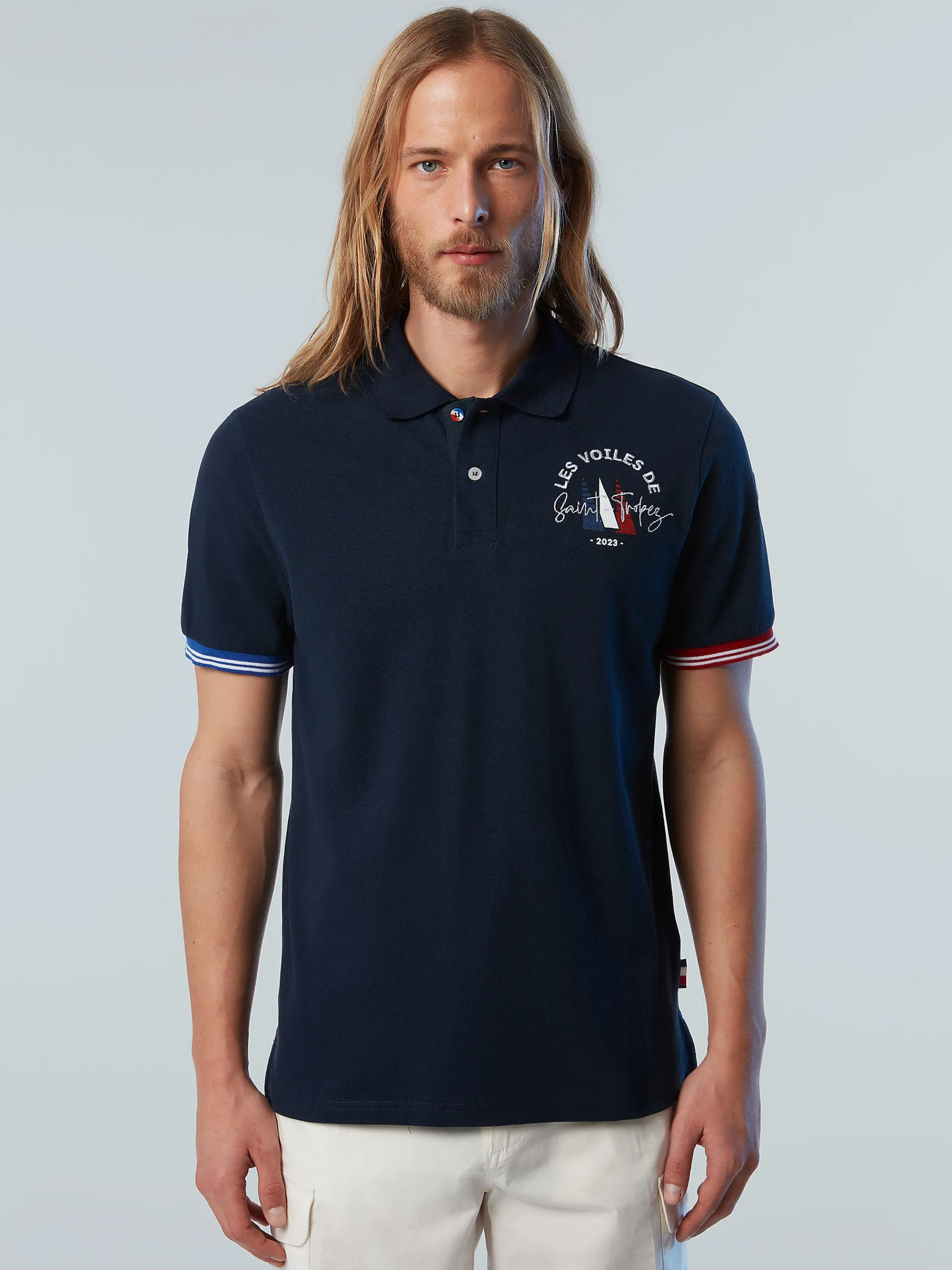 North Sails Polo in piquet Saint-Tropez*Uomo Outlet