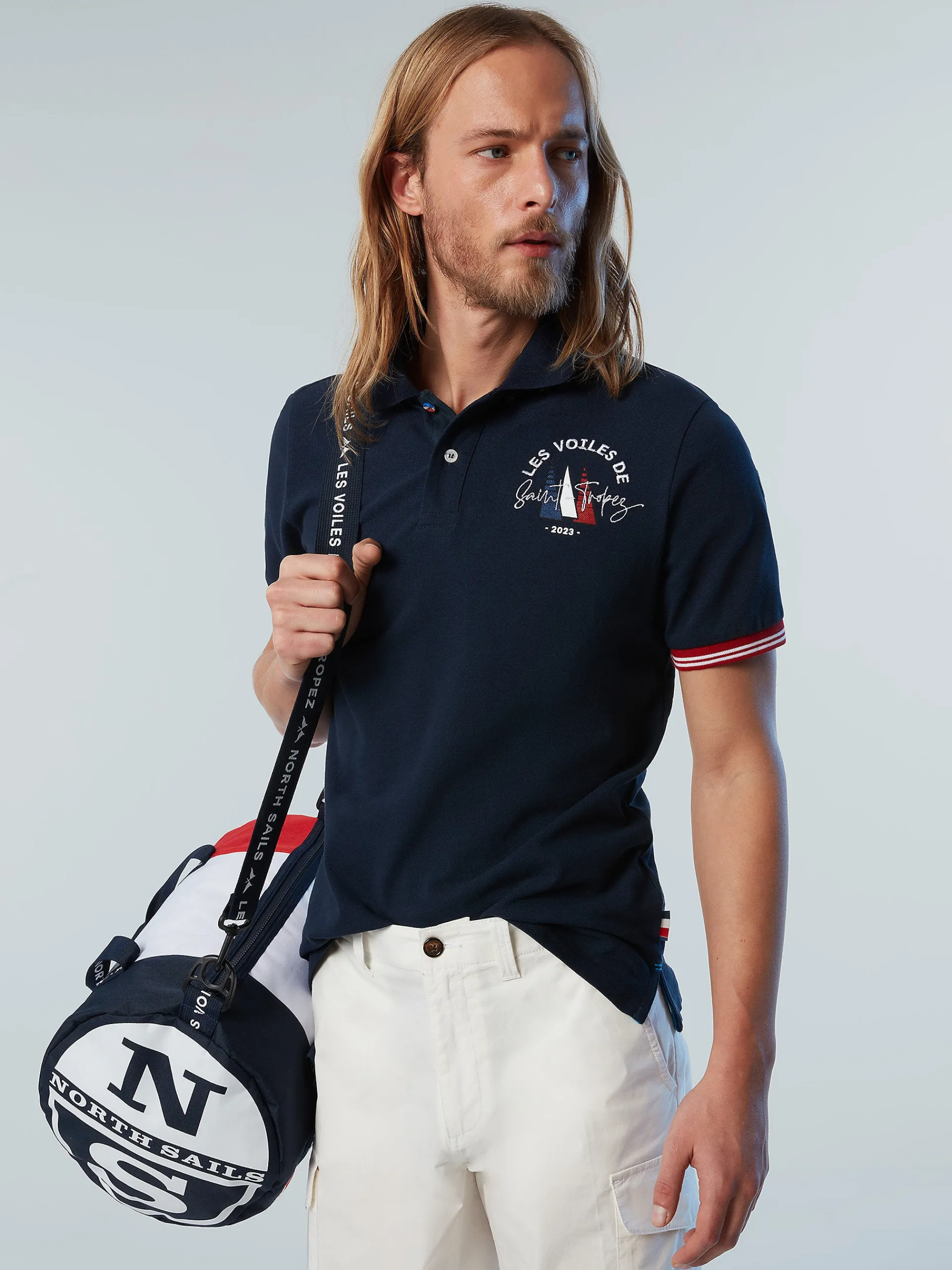 North Sails Polo in piquet Saint-Tropez*Uomo Outlet