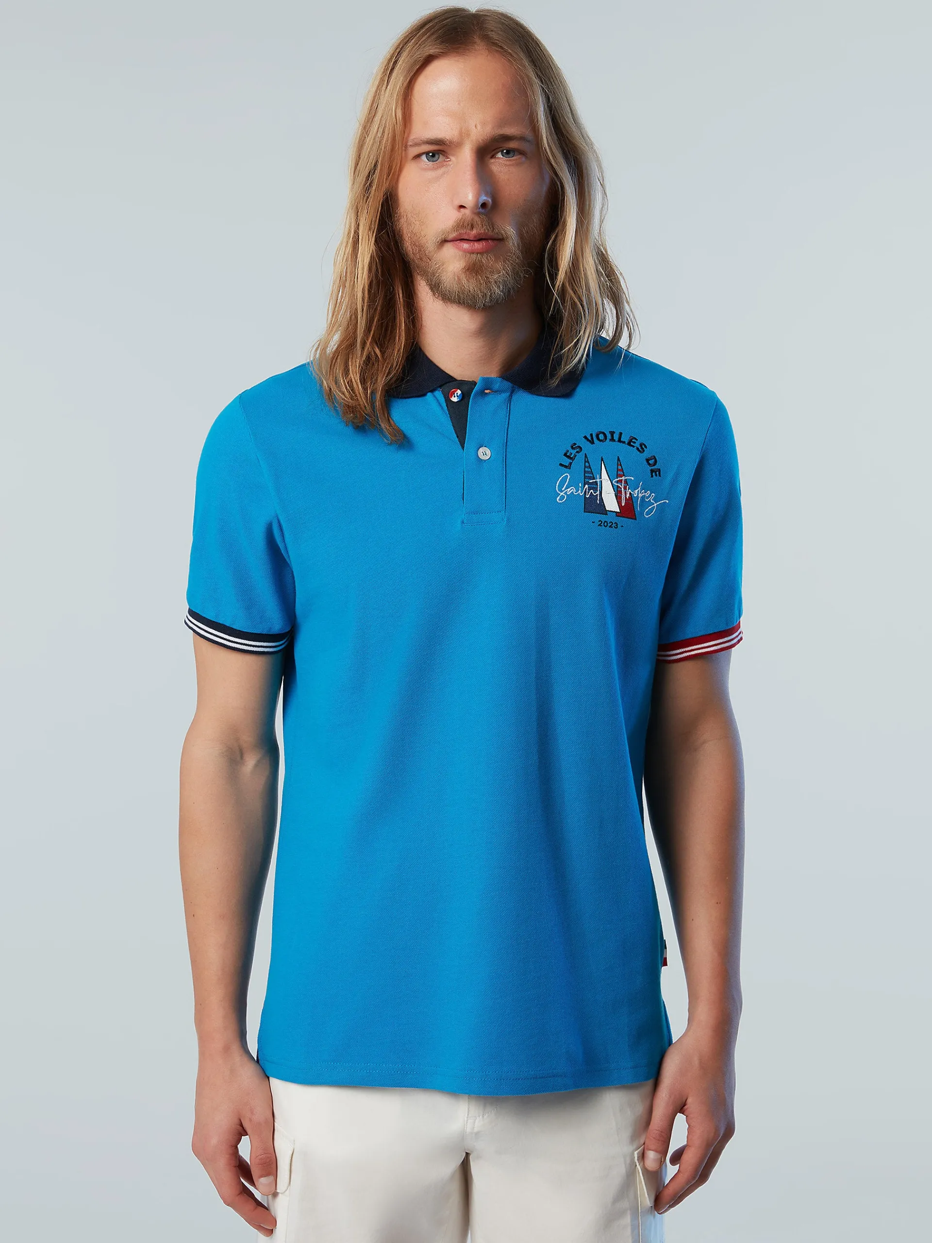 North Sails Polo in piquet Saint-Tropez*Uomo Outlet