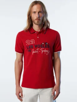 North Sails Polo in piquet Saint-Tropez*Uomo Outlet
