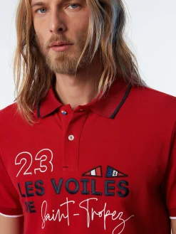 North Sails Polo in piquet Saint-Tropez*Uomo Outlet