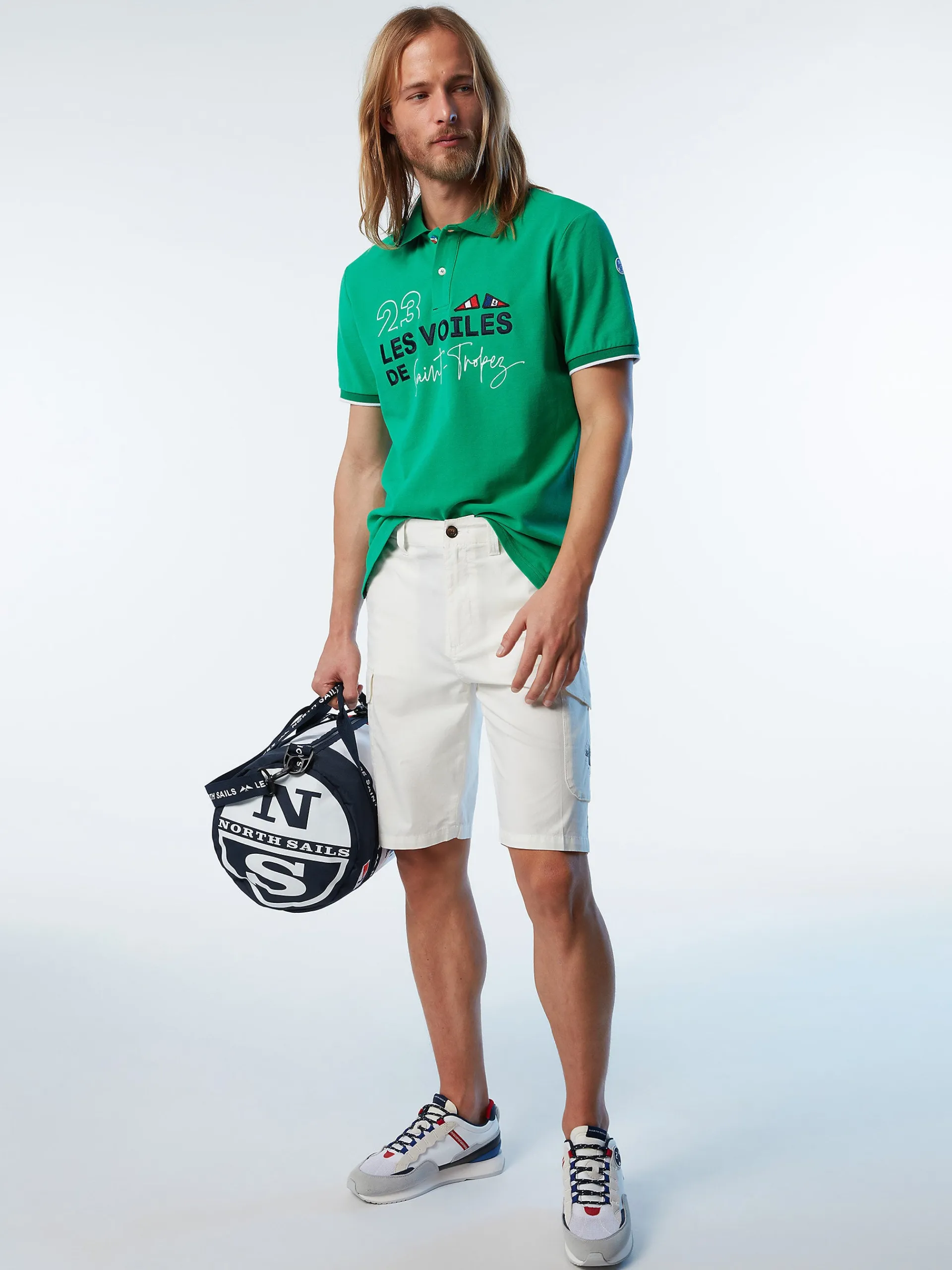 North Sails Polo in piquet Saint-Tropez*Uomo Outlet