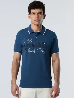 North Sails Polo in piquet Saint-Tropez*Uomo Outlet