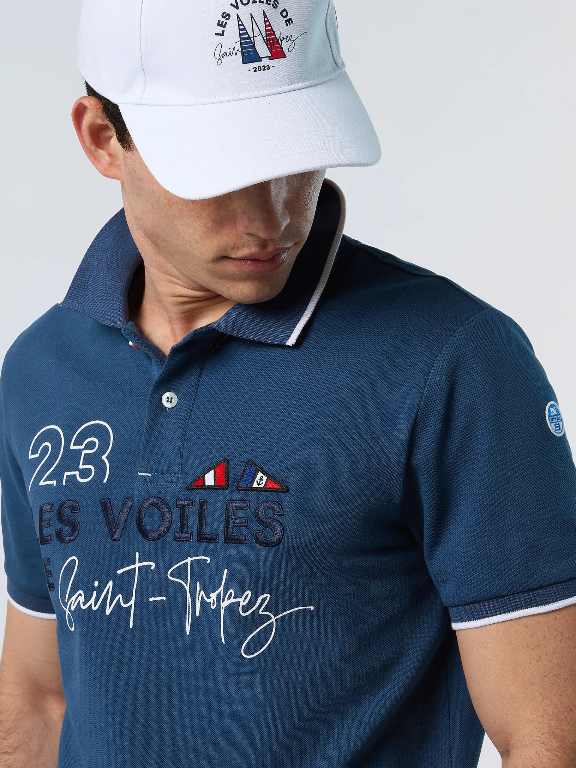 North Sails Polo in piquet Saint-Tropez*Uomo Outlet