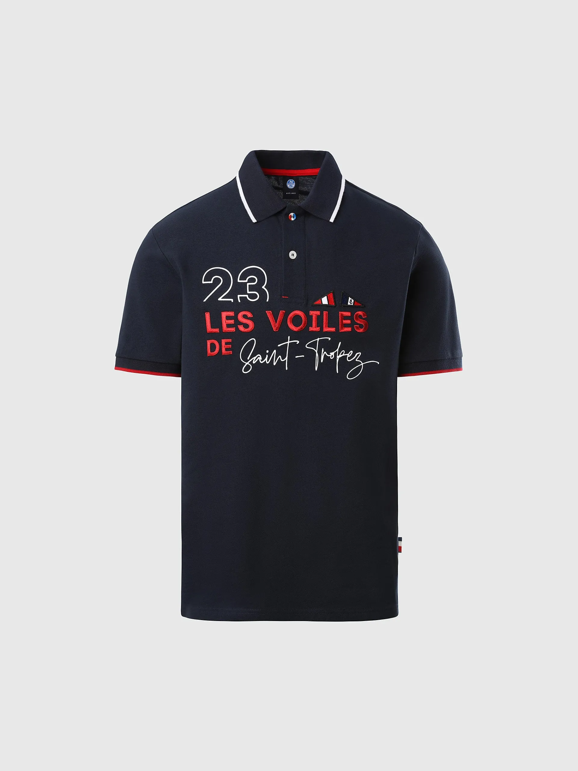 North Sails Polo in piquet Saint-Tropez*Uomo Outlet